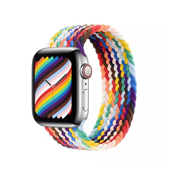 Apple Watch Braided Solo Loop 40mm - Pride Edition - Size 1 - Picture 2 of 8